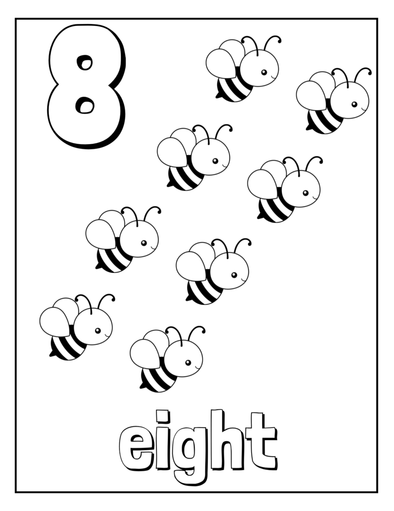 teaching number 8 sounds