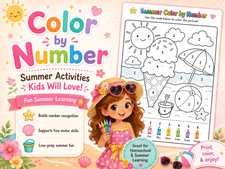 color by number littleslearningcorner.com