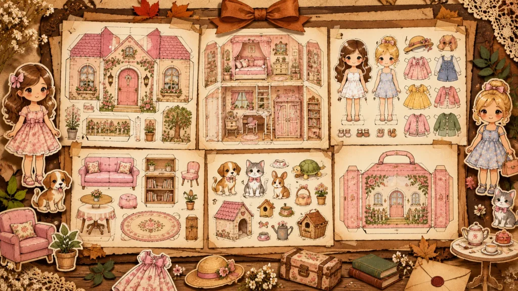 Tiny Playhouse World AI littleslearningcorner.com